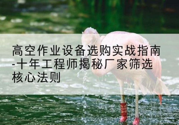调兵山剪叉式升降机厂家-高空作业设备选购实战指南-十年工程师揭秘厂家筛选核心法则